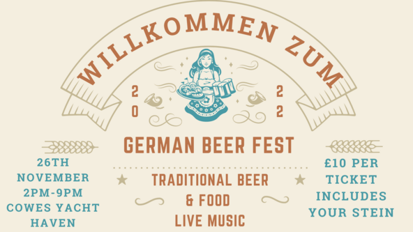 German Beer Festival – 26th November 2022 – Cowes Yacht Haven