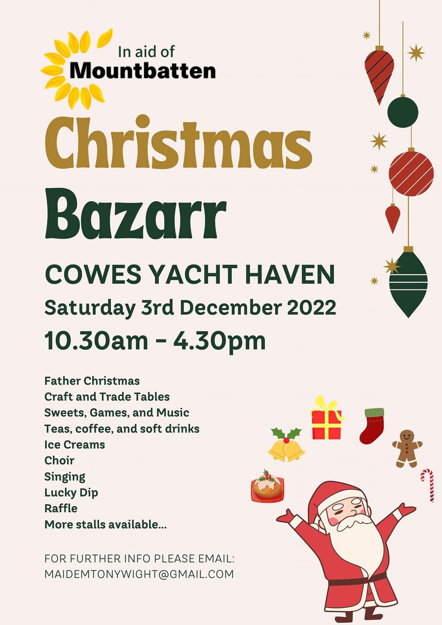 Cowes yacht haven christmas day